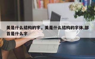 美是什么结构的字，美是什么结构的字体,部首是什么字