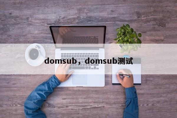 domsub，domsub测试-第1张图片-易算准