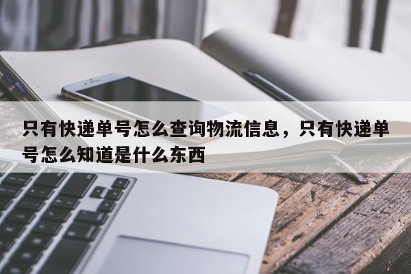 只有快递单号怎么查询物流信息，只有快递单号怎么知道是什么东西-第1张图片-易算准