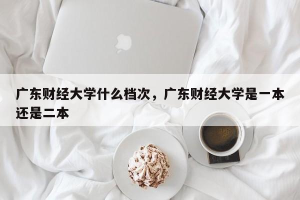 广东财经大学什么档次，广东财经大学是一本还是二本-第1张图片-易算准