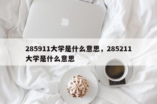 285911大学是什么意思，285211大学是什么意思-第1张图片-易算准